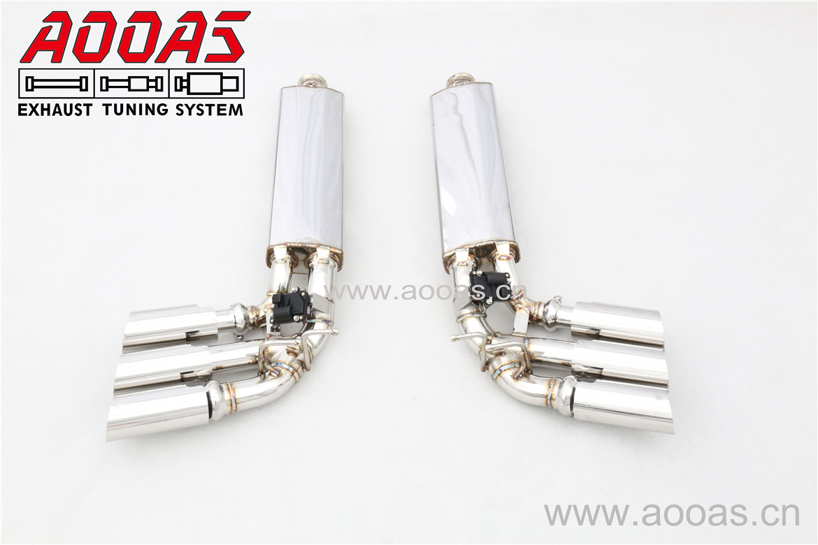 Mercedes w464 G500   All SS304 / Valvetronic Muffler System